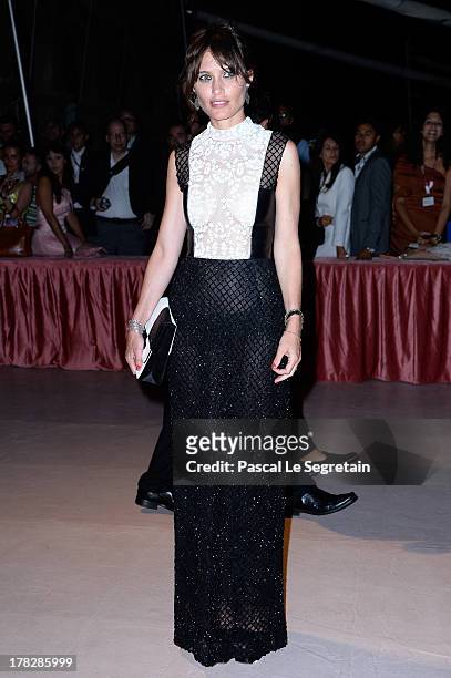 Sheherazade Goldsmith attends the Opening Dinner Arrivals during the 70th Venice International Film Festival at the Hotel Excelsior on August 28,...