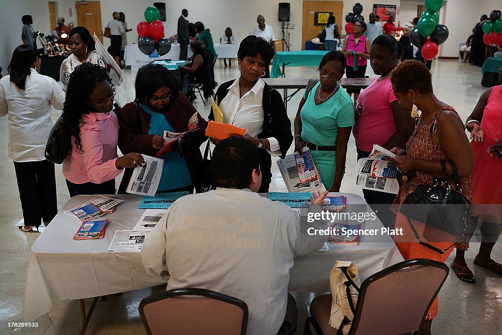 Baptist Church In Brooklyn Holds "Beyond The Dream" Job Fair