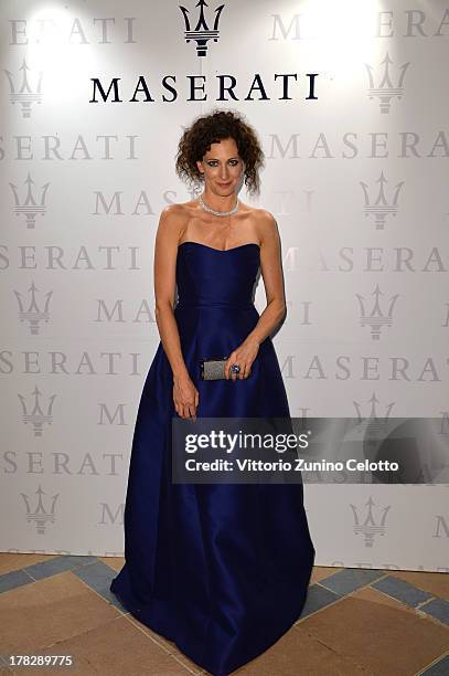 Actress Ksenia Rappoport attends the 70th Venice International Film Festival at Terrazza Maserati on August 28, 2013 in Venice, Italy.