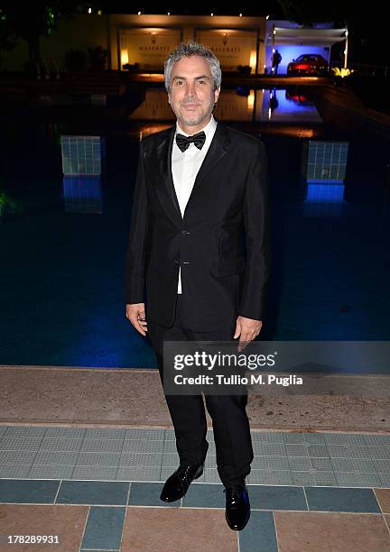 Director Alfonso Cuaron attends the 70th Venice International Film Festival at Terrazza Maserati on August 28, 2013 in Venice, Italy.