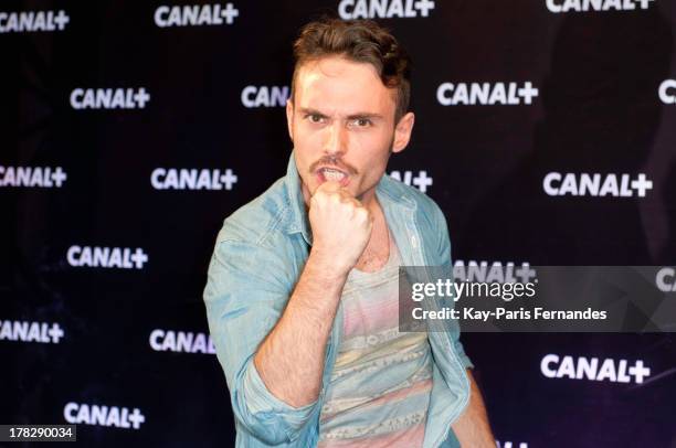 Jerome Niel at the 'Rentree De Canal +' photocall at Porte De Versailles on August 28, 2013 in Paris, France.