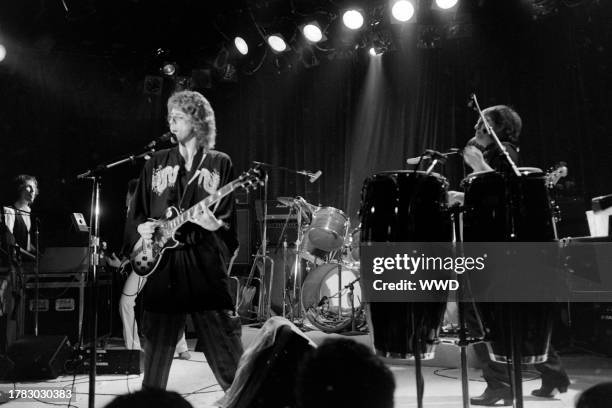 Bob Welch performs onstage at the Roxy in Los Angeles, California, on December 28, 1981.