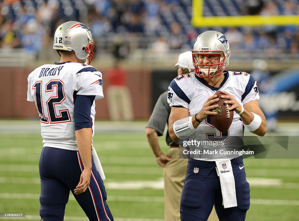 New England Patriots v Detroit Lions