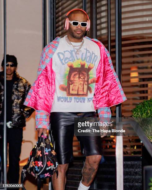 Tucker of the Los Angeles Clippers is seen in Hudson Yards on November 08, 2023 in New York City.