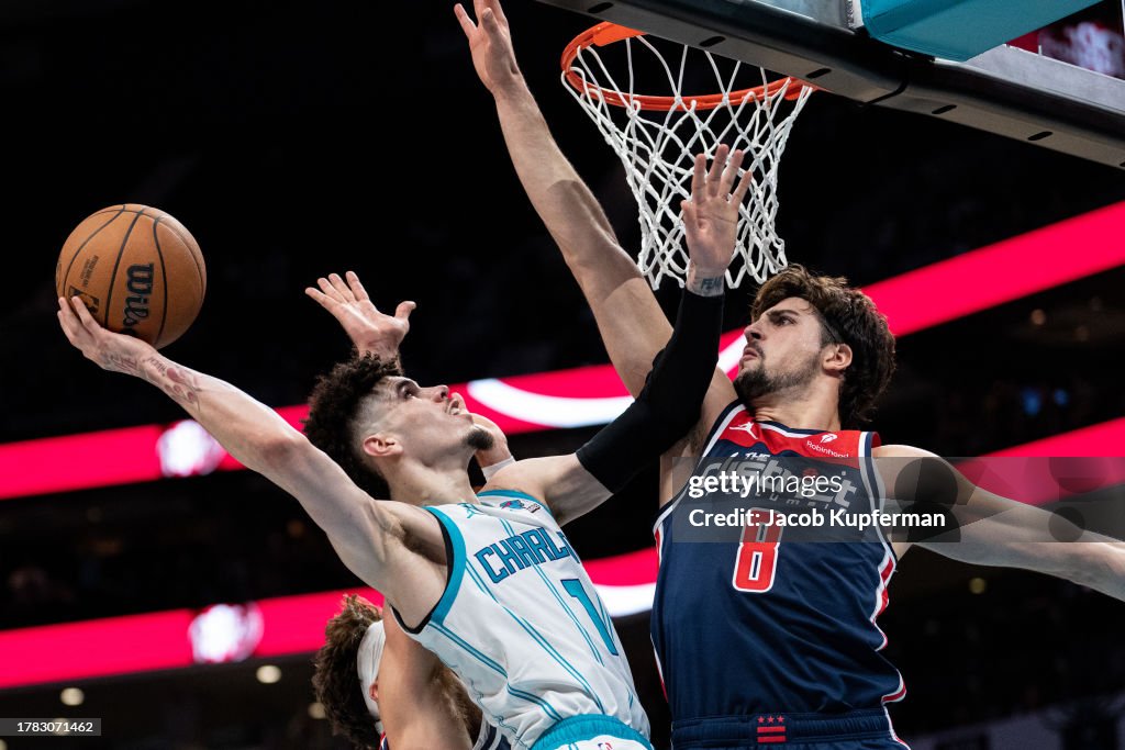 Washington Wizards v Charlotte Hornets