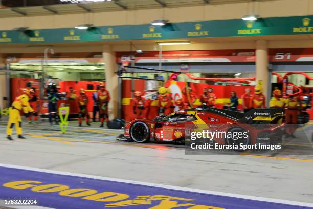 Team Wrt Oreca 07 Gibson - Rui Andrade / Louis Delétraz / Robert Kubica during the Bapco Energies 8 Hours of Bahrain, Seventh and Final Race of The...