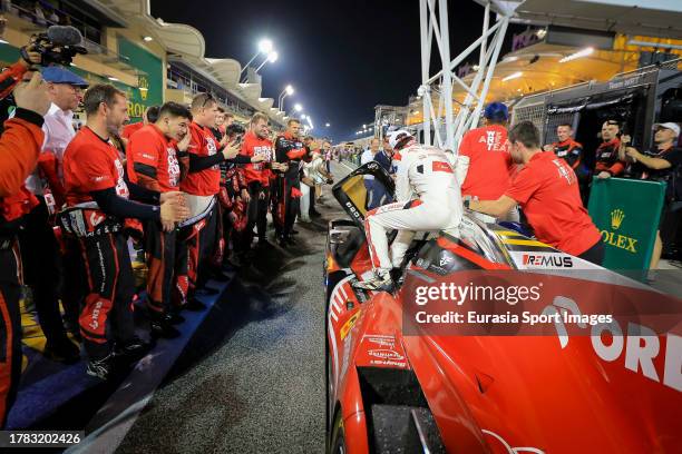 Team Wrt Oreca 07 Gibson - Rui Andrade / Louis Delétraz / Robert Kubica during the Bapco Energies 8 Hours of Bahrain, Seventh and Final Race of The...