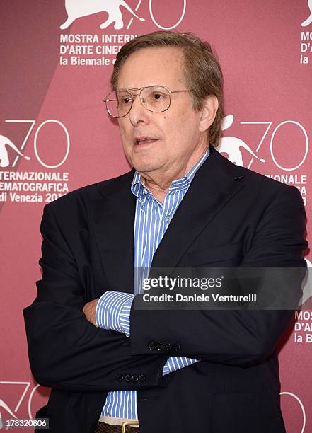 Director William Friedkin attends Golden Lion for Lifetime Achievement Photocall during the 70th Venice International Film Festival at Palazzo del...