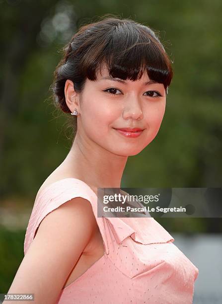 Actress Fumi Nikaido attends Why Don't You Play In Hell? Premiere during the 70th Venice International Film Festival on August 29, 2013 in Venice,...