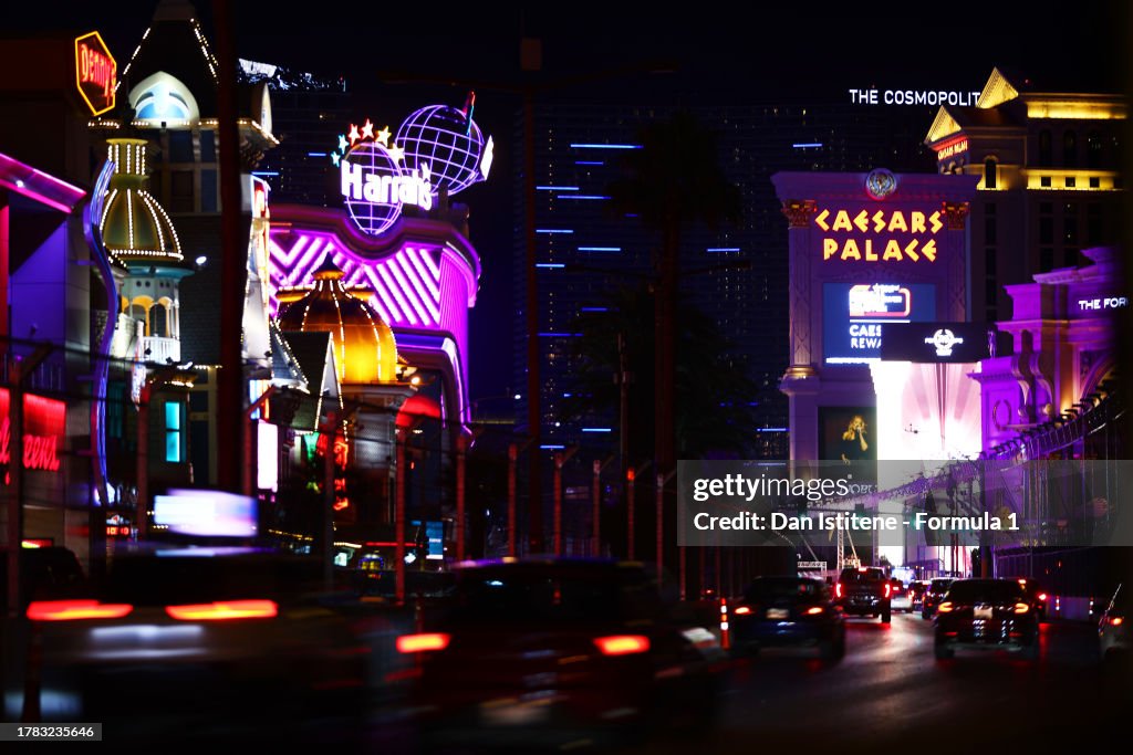 Las Vegas F1 Grand Prix Preparations