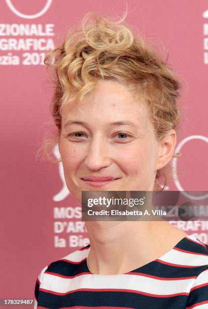 Actress Alba Rohrwacher attends "Via Castellana Bandiera" Photocall during the 70th Venice International Film Festival at the Casino on August 29,...