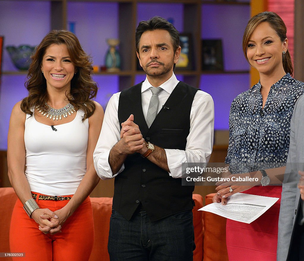 Eugenio Derbez Visits "Despierta America"