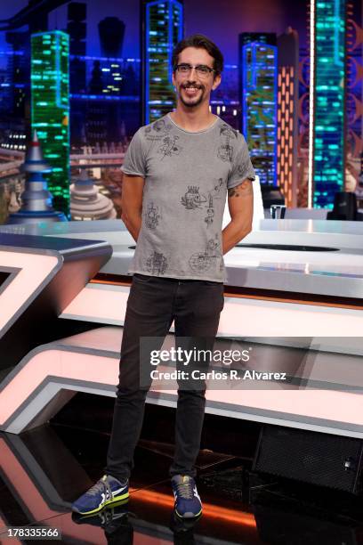 Jorge Marron attends the "El Hormiguero 3.0" new season presentation at the Vertice Studio on August 29, 2013 in Madrid, Spain.