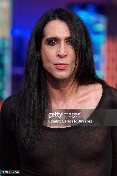 Mario Vaquerizo attends the "El Hormiguero 3.0" new season presentation at the Vertice Studio on August 29, 2013 in Madrid, Spain.