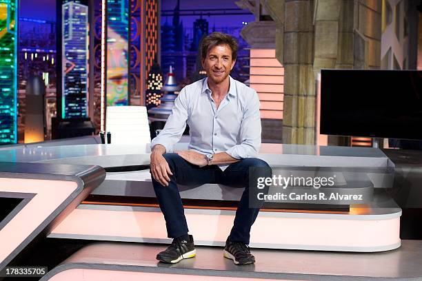 Pablo Motos attends the "El Hormiguero 3.0" new season presentation at the Vertice Studio on August 29, 2013 in Madrid, Spain.