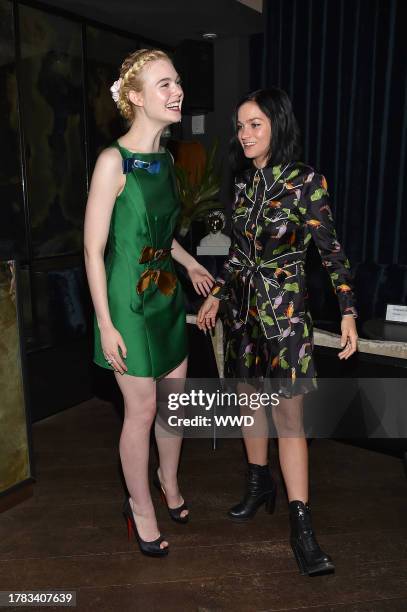 Elle Fanning, Leigh Lezark