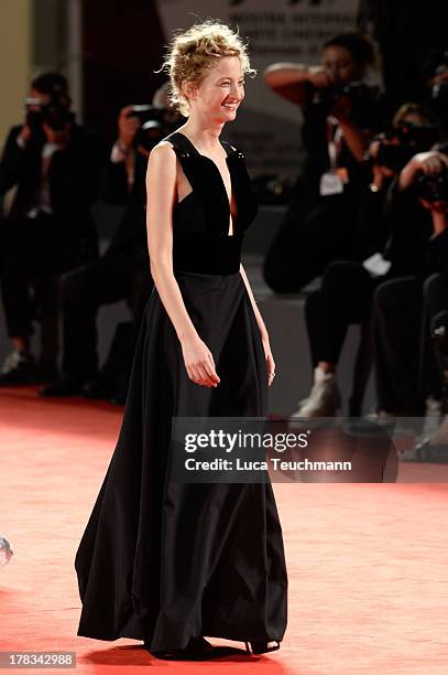 Actress Alba Rohrwacher attends "Via Castellana Bandiera" Premiere during the 70th Venice International Film Festival at Sala Grande on August 29,...