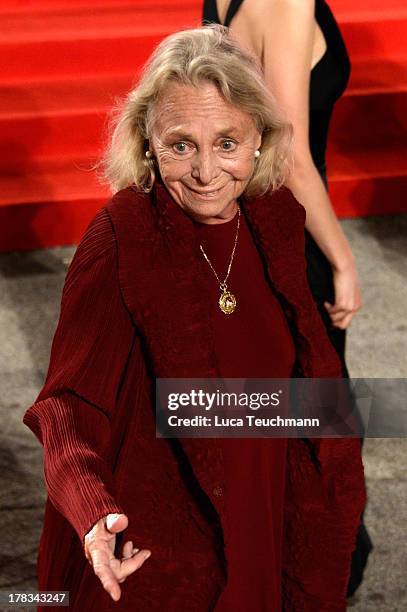 Actress Elena Cotta attend "Via Castellana Bandiera" Photocall during the 70th Venice International Film Festival at Palazzo del Casino on August 29,...