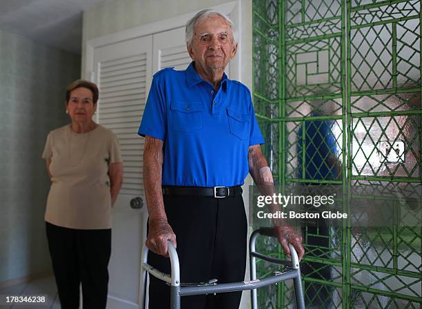 Harold Engler, foreground, was at Beth Israel Deaconess Medical Center recovering from complications from hernia surgery, but the hospital...