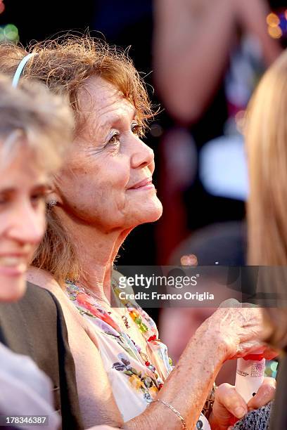 Milly Moratti, wife of President of FC Internazionale Massimo Moratti, attends the 'Tracks' premiere during the 70th Venice International Film...