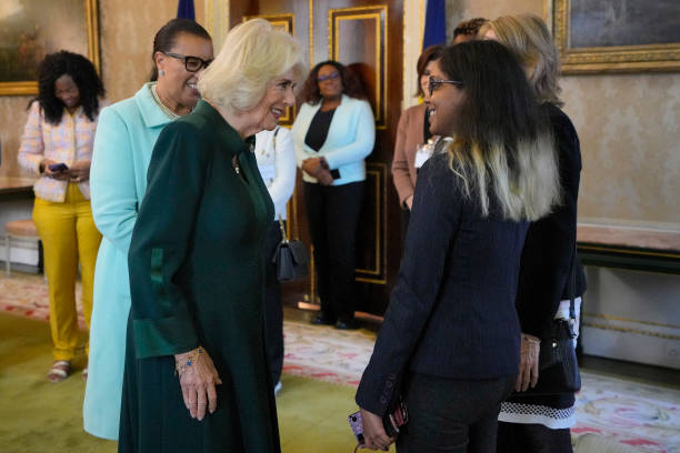 GBR: Queen Camilla Attends Commonwealth Women Leader's Event