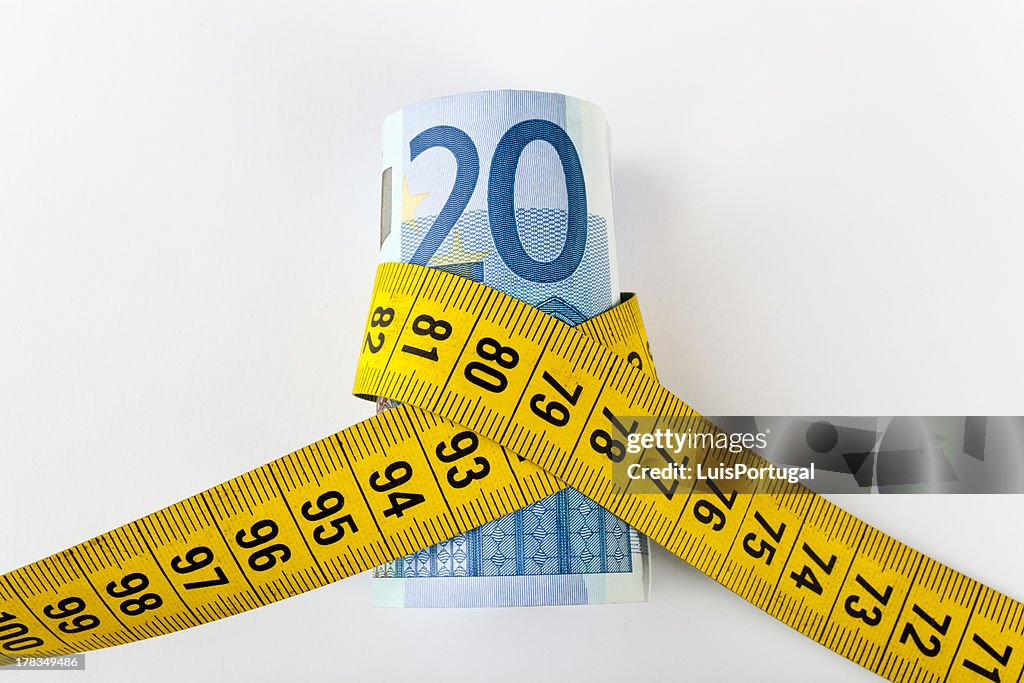 Euro e Fita Delimitadora