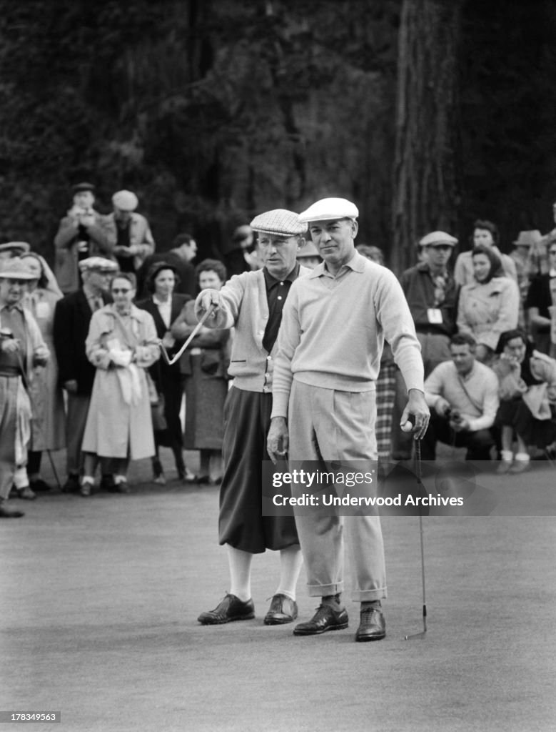 Bing Crosby and Ben Hogan