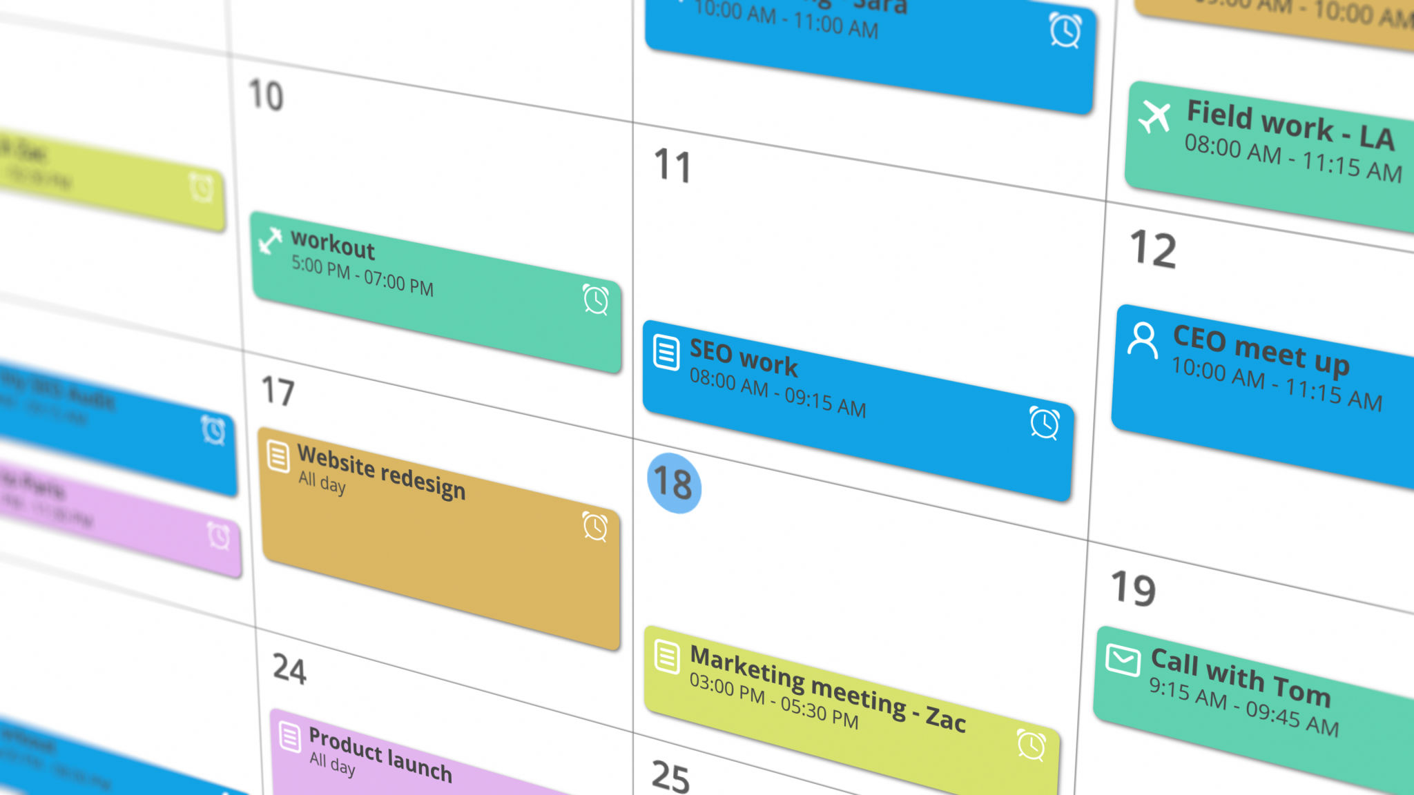 monday.com interface