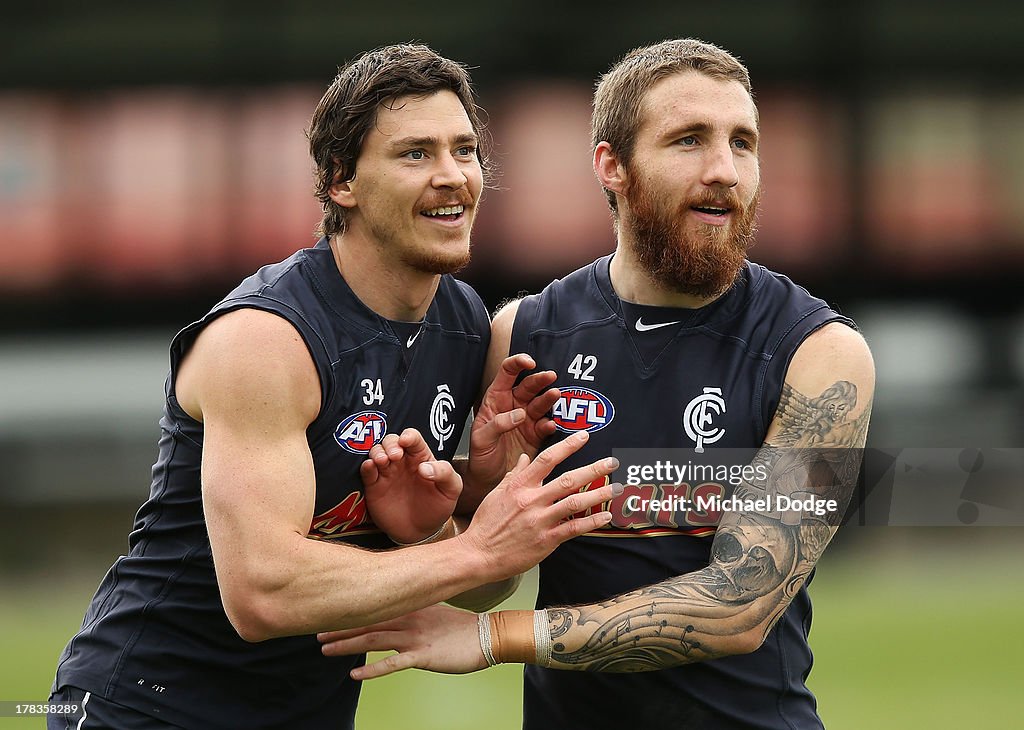 Carlton Blues Training Session