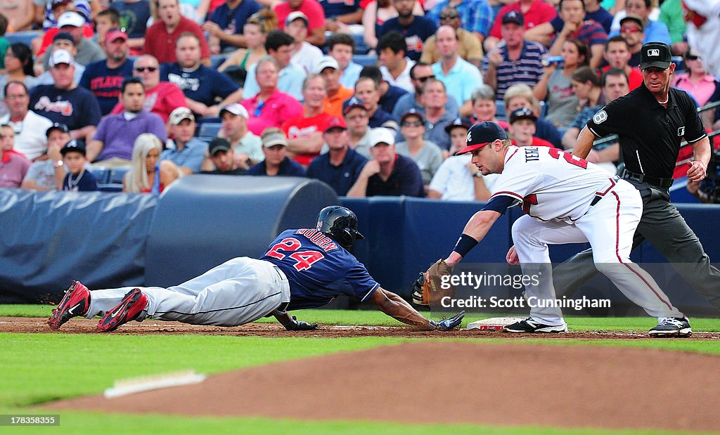 Cleveland Indians v Atlanta Braves