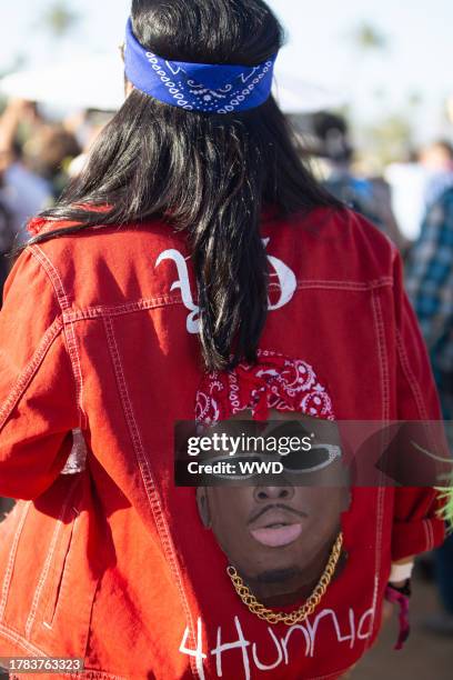 Street style at Coachella 2019