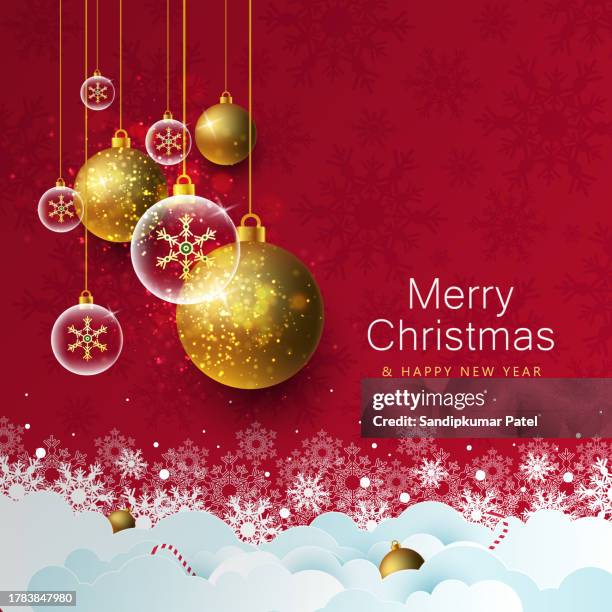 christmas and new year background. - glowing box stock illustrations