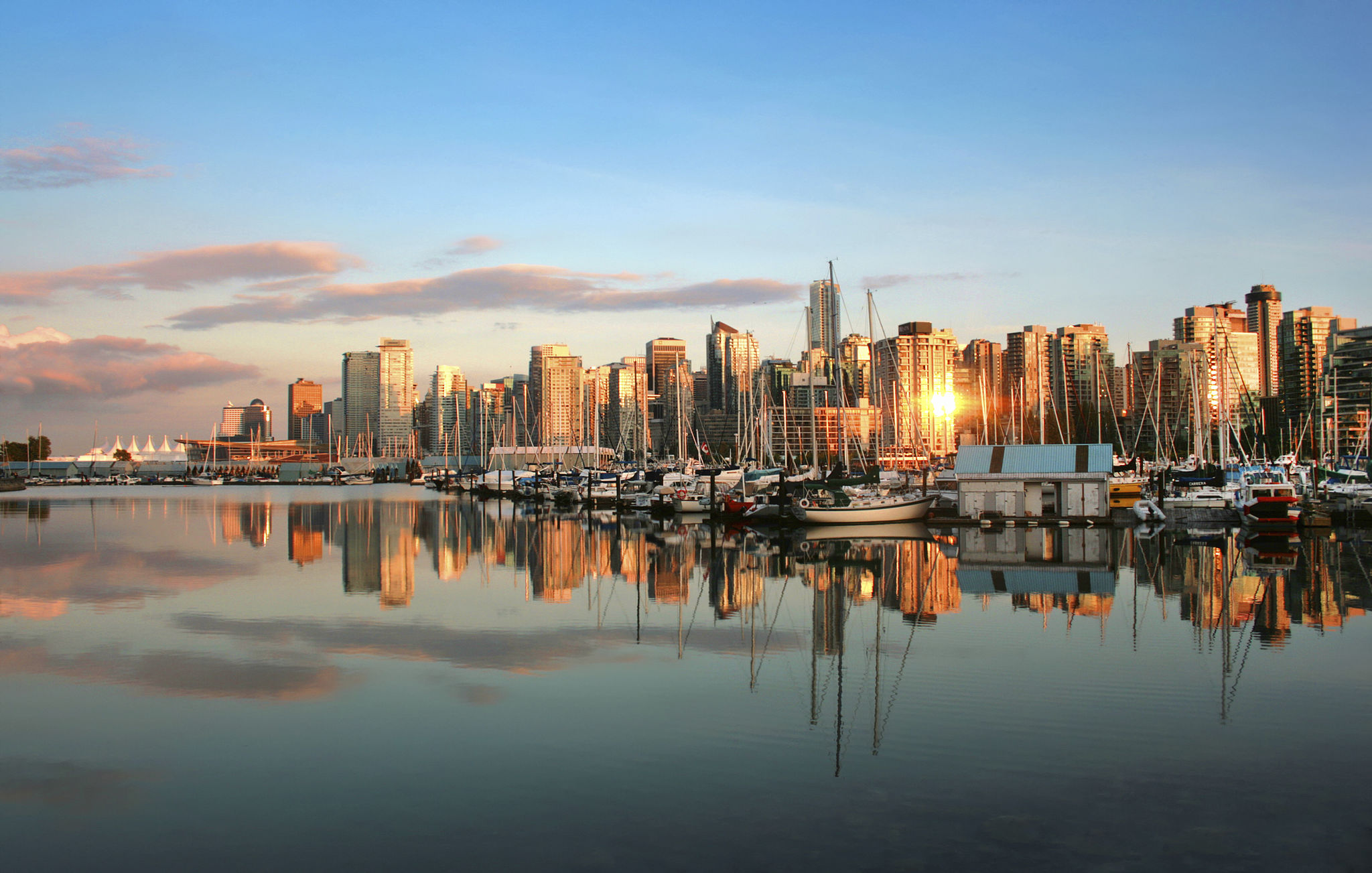 Victoria skyline