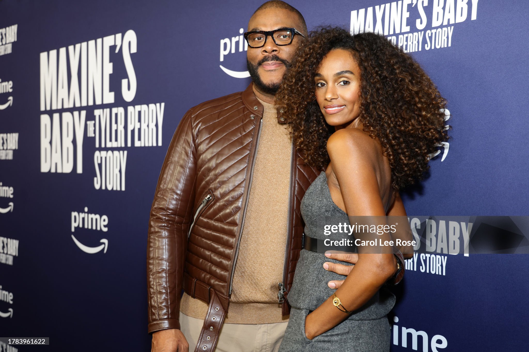 Tyler Perry & ex/bm Gelila Bekele at the screening of Maxine's Baby