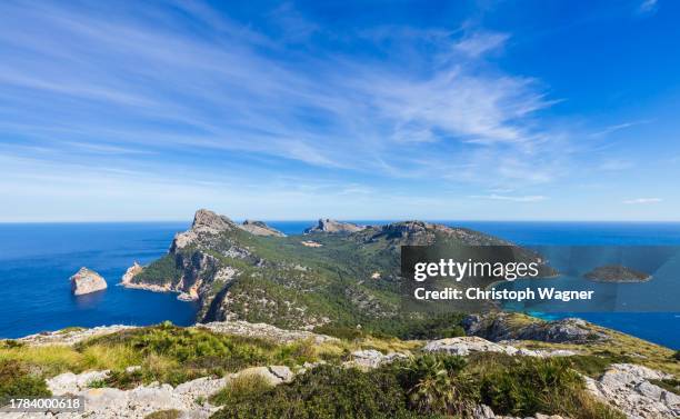 mallorca, cap de formentor - mallorca sunset stock pictures, royalty-free photos & images