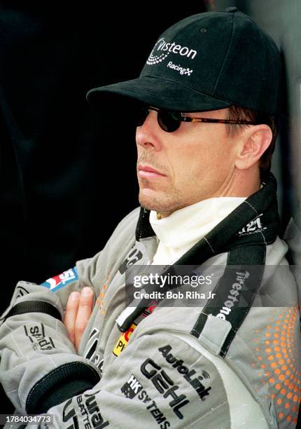 Racer Scott Pruett at Long Beach Grand Prix Race, April 3, 1998 in Long Beach, California.