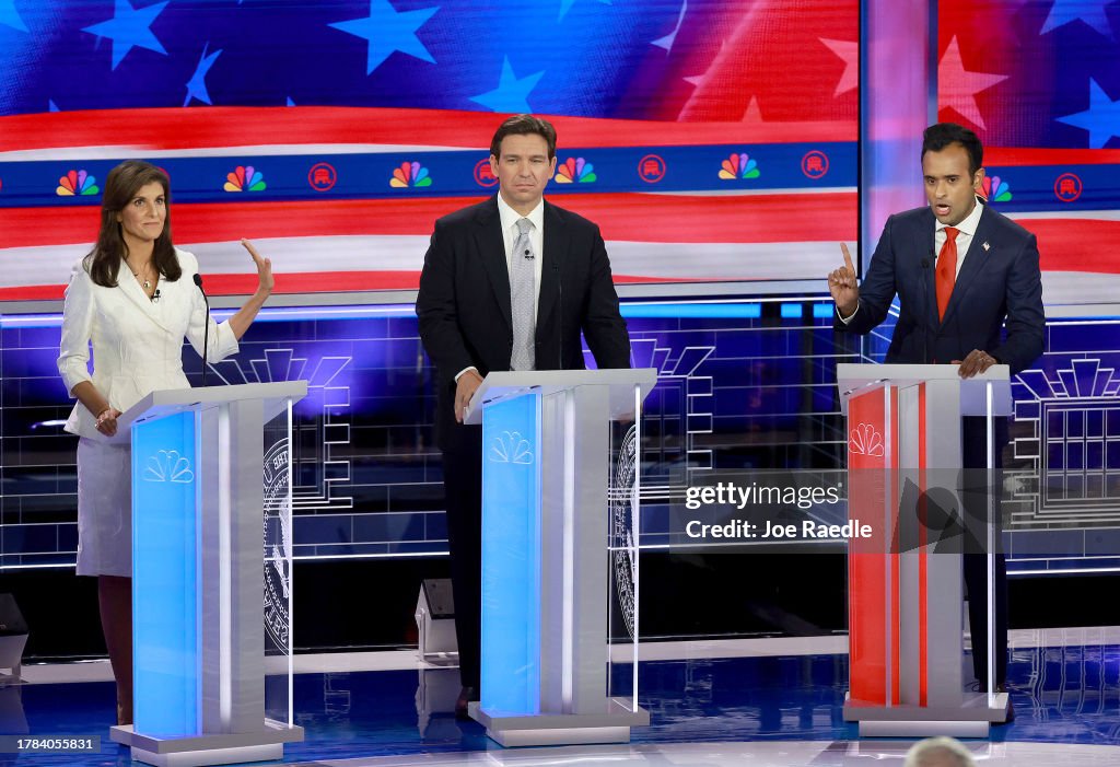 Smaller Group Of Candidates Attends Third GOP Presidential Debate