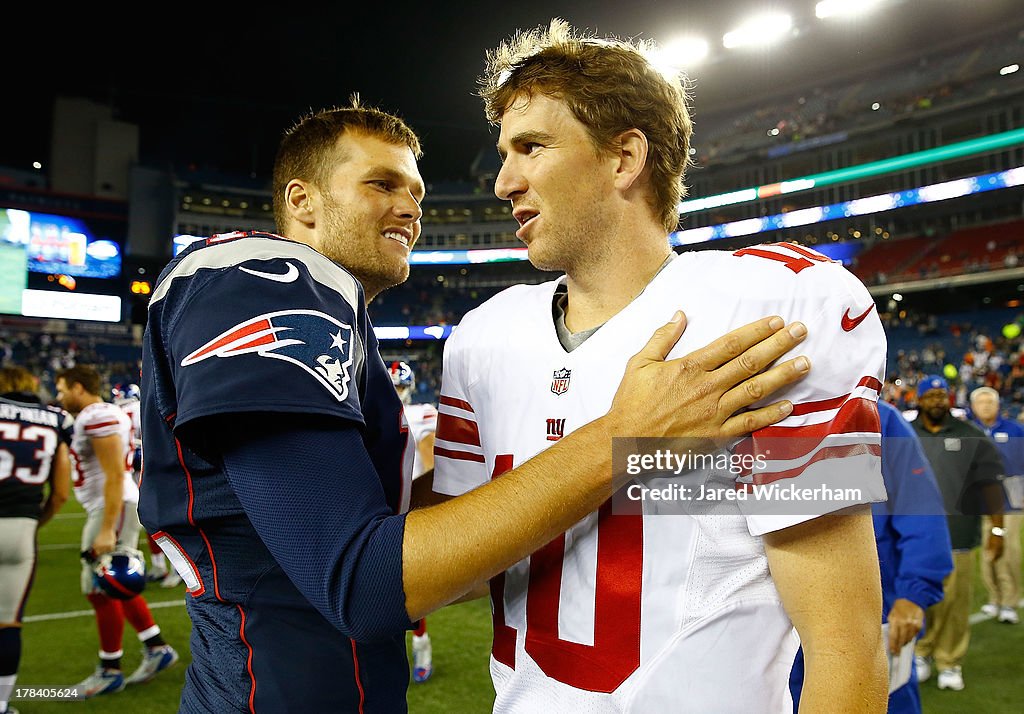 New York Giants v New England Patriots