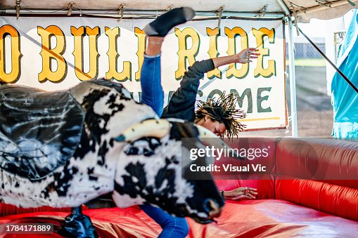 Mechanical bull wins Mechanical bull wins