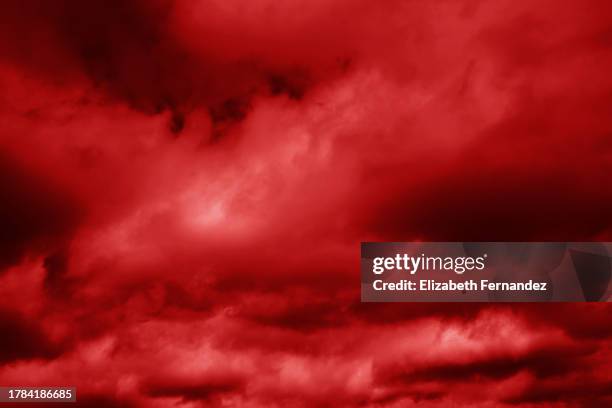 abstract dark red background. dramatic red sky. - elizabeth gross stock pictures, royalty-free photos & images