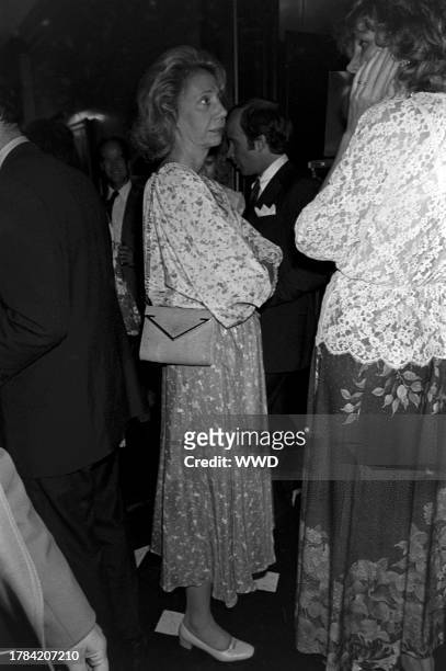 Alexandra Schlesinger attends an event, comprising a reception at the residence of Stephen Edward Smith and Jean Kennedy Smith, a dinner at...