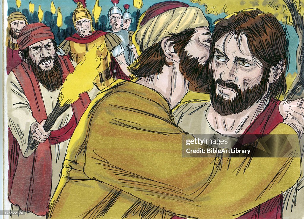 Judas Betrays Jesus