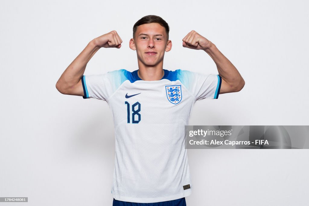 Christopher Rag Fifa Chris Rigg of England poses for a portrait during the FIFA U-17 World ...