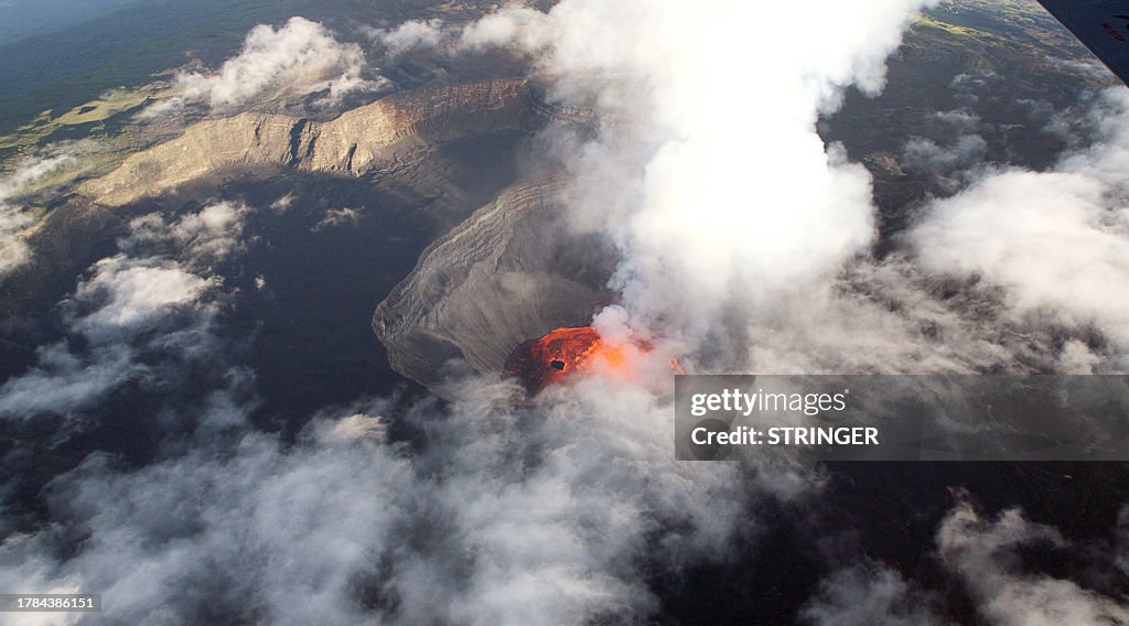 COMOROS-VOLCANO-ERUPTION