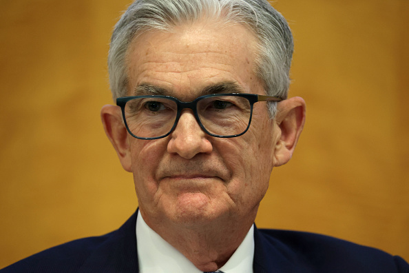 Fed Chair Powell speaks at the IMF