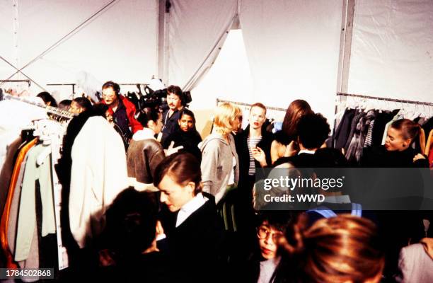 Isaac Mizrahi Fall 1994 Ready to Wear Backstage