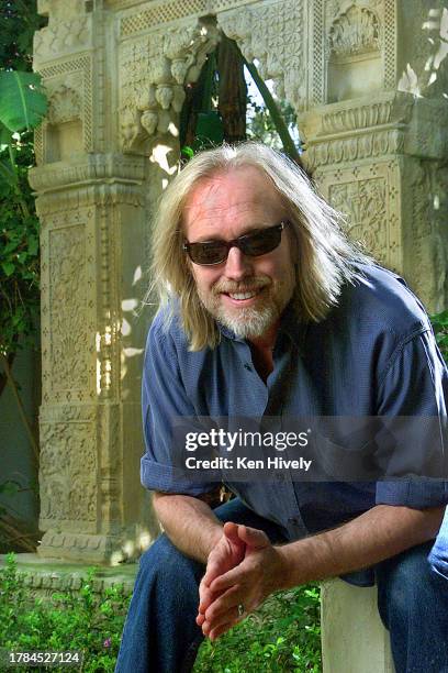 Musician Tom Petty is photographed for Los Angeles Times on March 13, 2002 at home in Malibu, California. PUBLISHED IMAGE. CREDIT MUST READ: Ken...
