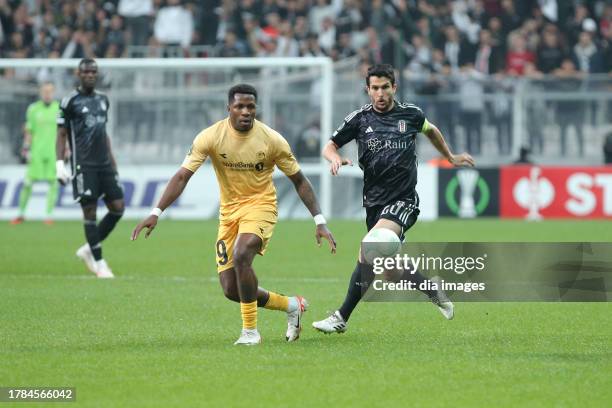 of Besiktas in action with of Bodo/Glimt during the Besiktas JK v FK  News Photo - Getty Images