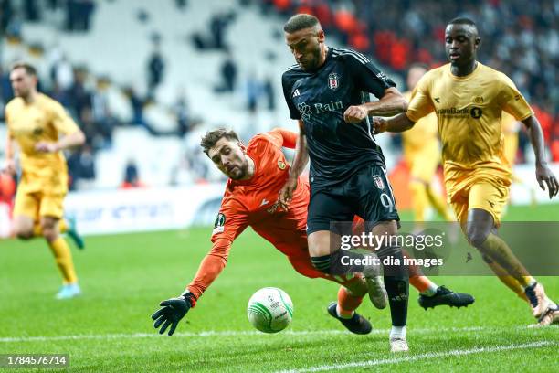 of Besiktas in action with of Bodo/Glimt during the Besiktas JK v FK  News Photo - Getty Images