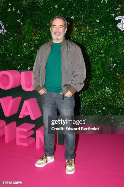 Bruno Solo attends the "Tout Va Bien" Premiere at cinema UGC Normandie at Cinema UGC Normandie on November 09, 2023 in Paris, France.